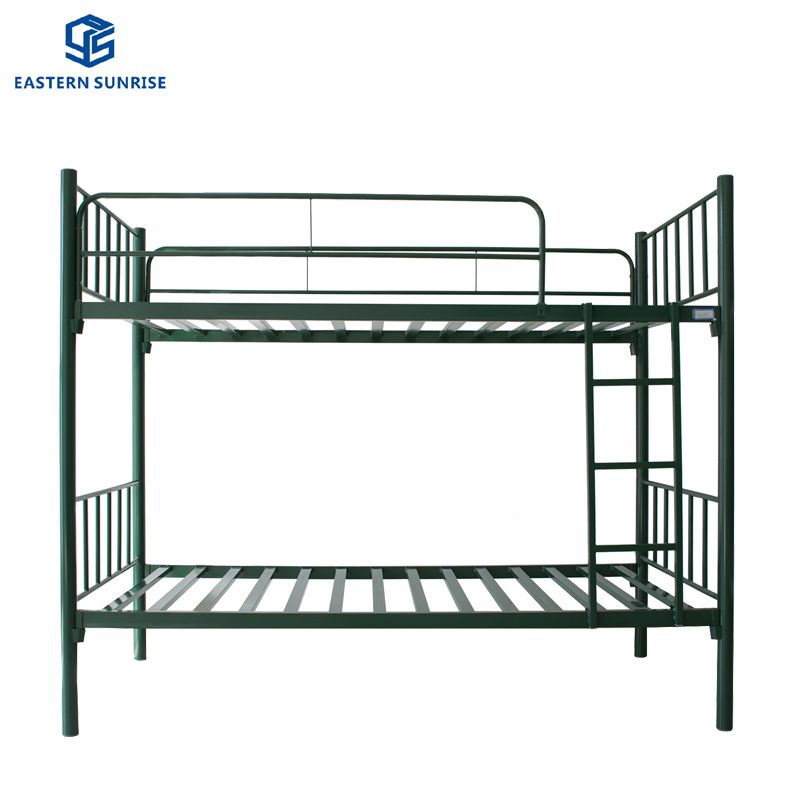 Army Furniture Steel Double Twin Bed with Durable Metal Tubes